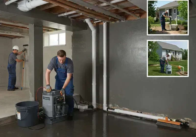 Basement Waterproofing and Flood Prevention process in Bergenfield, NJ